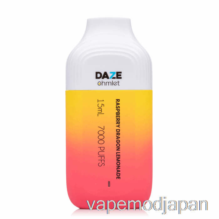 VAPE ジャパン 7 デイズ オームレット 7000 使い捨て ラズベリー ドラゴン レモネード